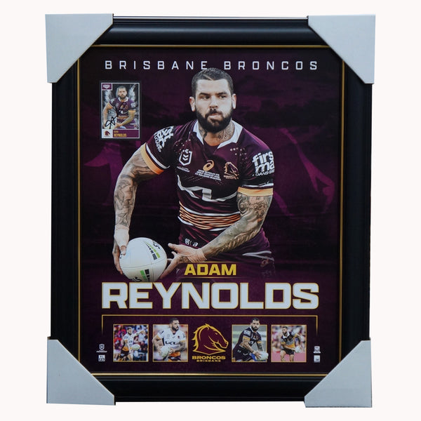 Adam Reynolds Brisbane Broncos Official Nrl Player Print Framed - 5148 – HT  Framing & Memorabilia