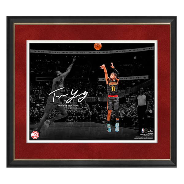 Trae Young Atlanta Hawks Framed 11