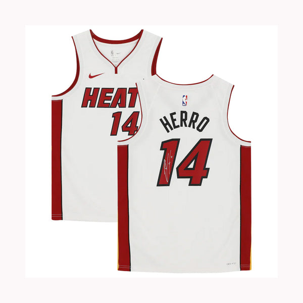 Tyler Herro Miami Heat Signed White 2020-2021 Nike Swingman Jersey