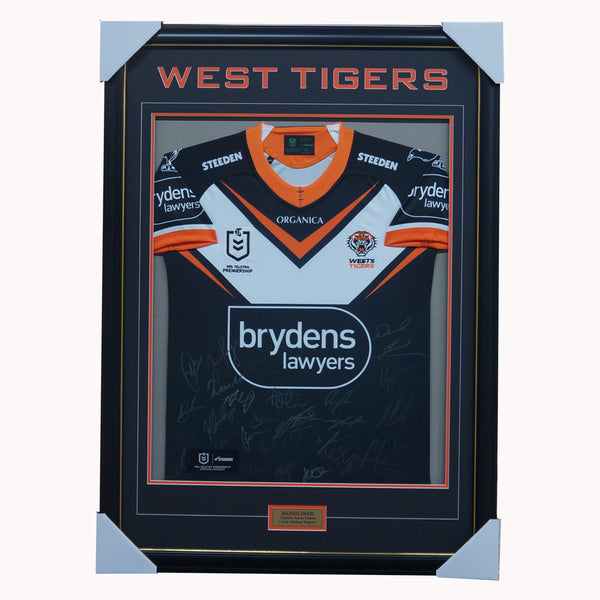 West tigers cheap signed jersey