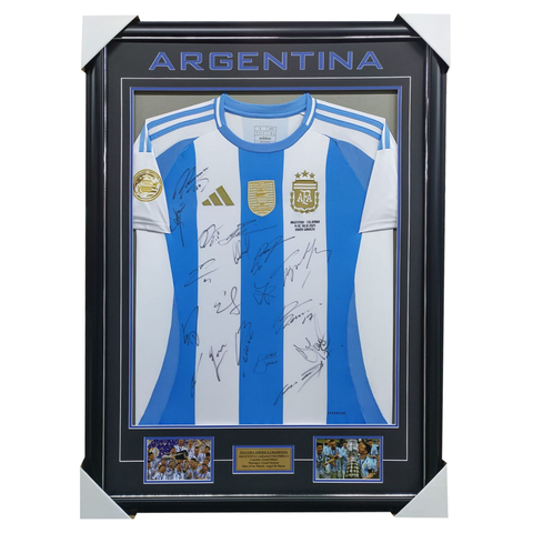 2024 Copa America Champions Team Signed Jersey Framed - 6000