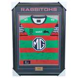 South Sydney Rabbitohs Football Club 2024 NRL Official Team Signed Guernsey - 5815