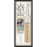 Australia 2024/25 Border-Gavaskar Top of the World Squad Signed Bat Framed - 7117