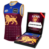 Brisbane Lions Football Club 2025 AFL Official Team Signed Guernsey - 7016