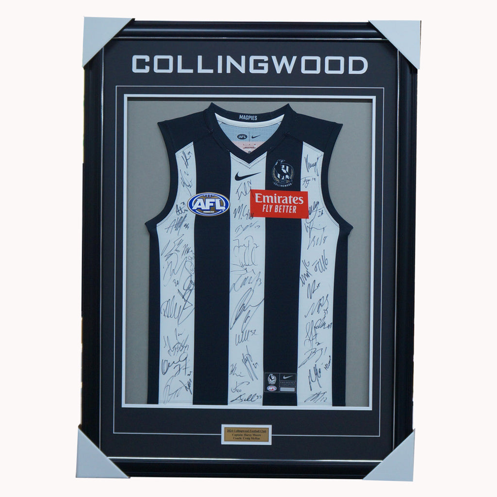 Collingwood Football Club 2025 AFL Official Team Signed Guernsey - 7014