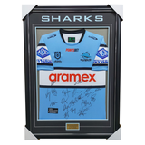 Cronulla Sharks Football Club 2025 NRL Official Team Signed Guernsey - 7104