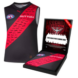 Essendon Football Club 2025 AFL Official Team Signed Guernsey - 7024