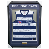 Geelong Cats Football Club 2025 AFL Official Team Signed Guernsey - 7015