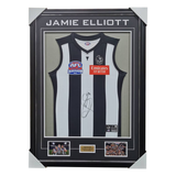 Jamie Elliot Collingwood 2023 AFL Premiers Signed Official Jumper Framed - 6084