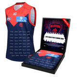 Melbourne Demons Football Club 2025 AFL Official Team Signed Guernsey - 7026