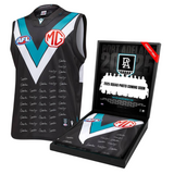 Port Adelaide Power Football Club 2025 AFL Official Team Signed Guernsey - 7017