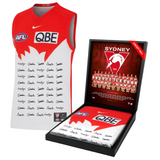 Sydney Swans Football Club 2025 AFL Official Team Signed Guernsey - 7018