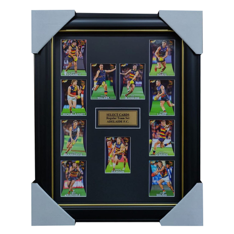 Adelaide Crows 2025 Select Card Team Set Framed - 7055