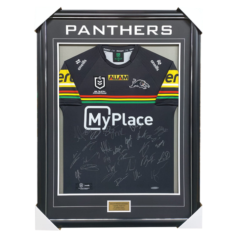 Penrith Panthers Football Club 2025 NRL Official Team Signed Guernsey - 7102