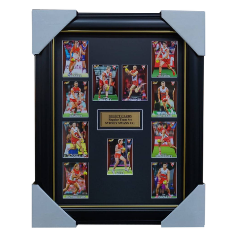 Sydney Swans 2025 Select Card Team Set Framed - 7057