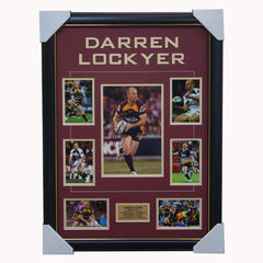 Brisbane Broncos 2006 Nrl Premiers Deluxe Tribute Frame Darren Lockyer – HT  Framing & Memorabilia