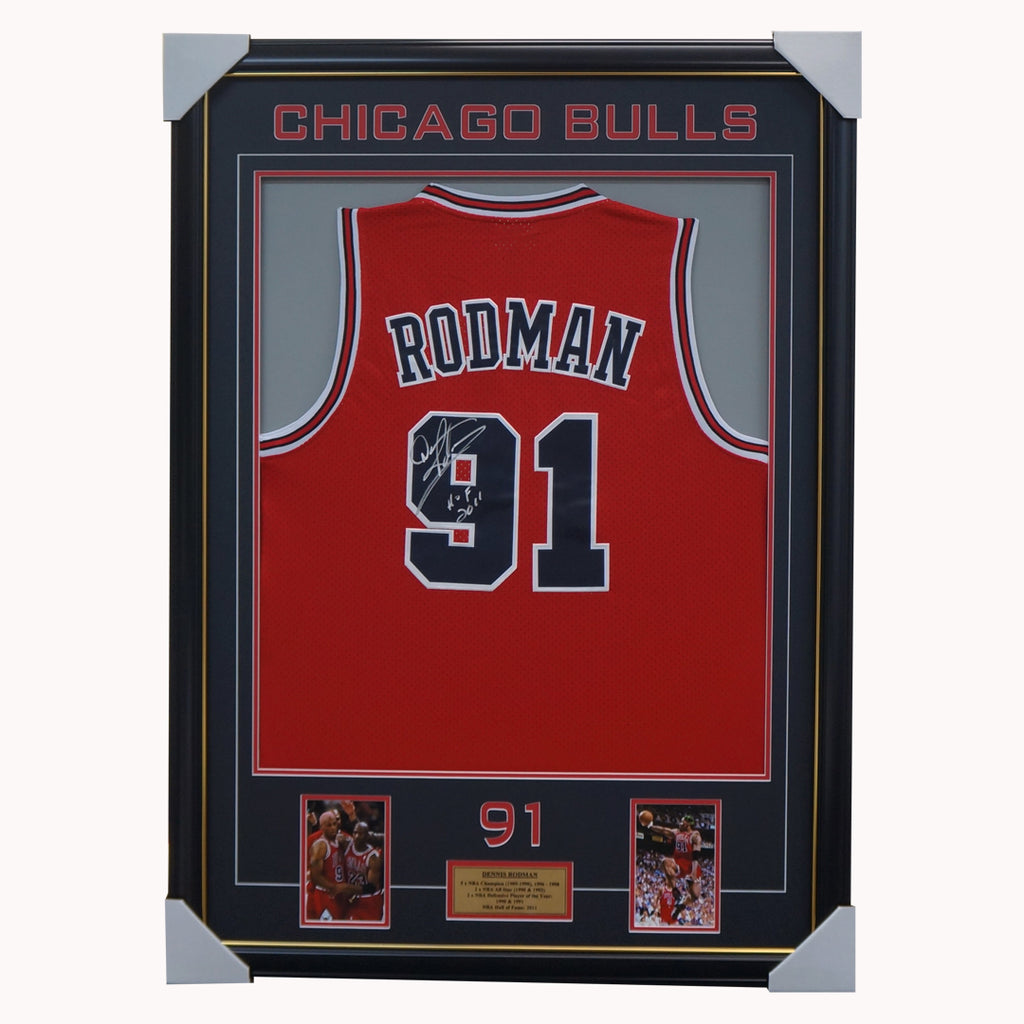 Rodman's Official Chicago Bulls Signed Jersey