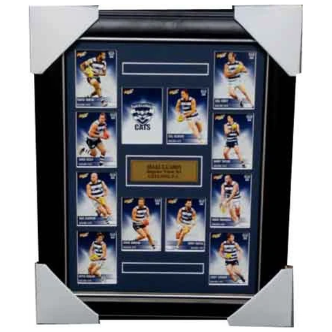 Geelong Cats 2012 Select Cards Set Framed - 3976