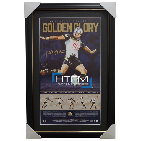 North Queensland Cowboys 2015 Premiers Framed Sportsprint - Sports  Memorabilia