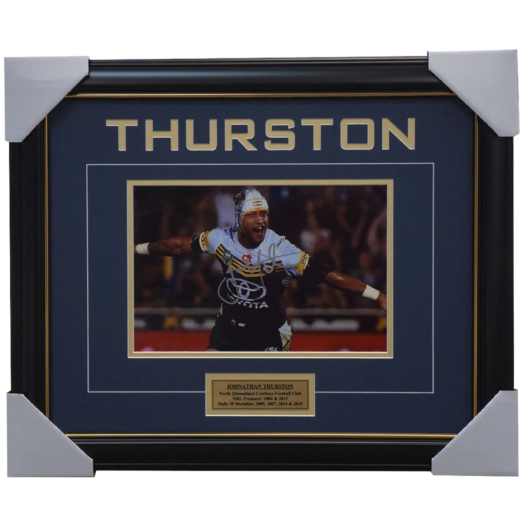 North Queensland Cowboys Jersey - Signed by Jonathan Thurston