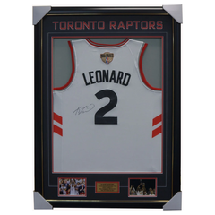 Kawhi leonard autographed jersey best sale