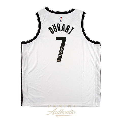 Kevin Durant Brooklyn Nets Fanatics Authentic Game-Used #7 White