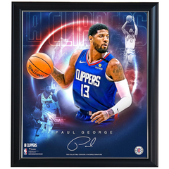 Paul George Signed Jersey popular LA Clippers