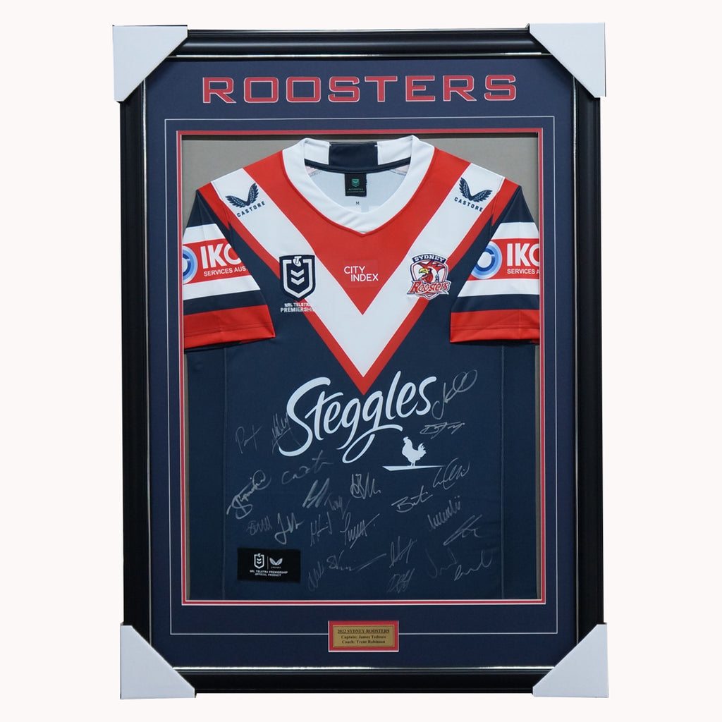 Sydney Roosters Football Club 2022 NRL Official Team Signed Guernsey - 5070