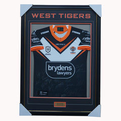 Wests Tigers-Our Greatest signed and framed jersey - Pro Sports Memorabilia