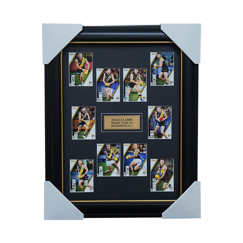 Richmond Tigers 2023 Select Card Team Set Framed Martin Cotchin Lynch Bolton - 5404